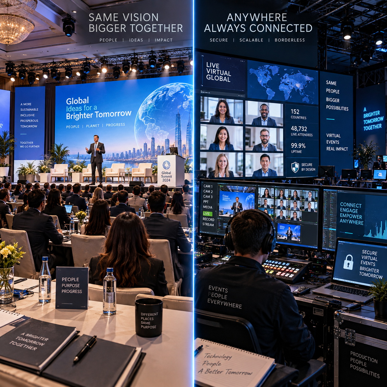 Insurance Considerations for Virtual vs. In-Person Corporate Events